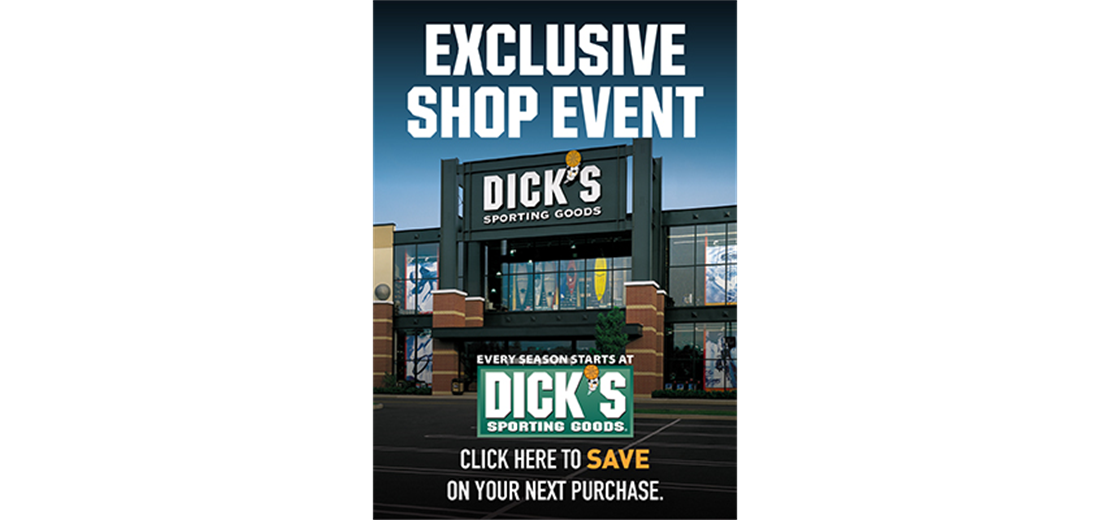 DICK’S Sporting Goods 20% off Shop Event 3/15/24 to 3/17/24